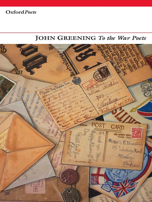 Title details for To the War Poets by John Greening - Available